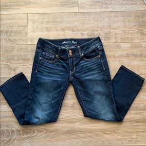 American Eagle Artist Crop Stretch Jeans